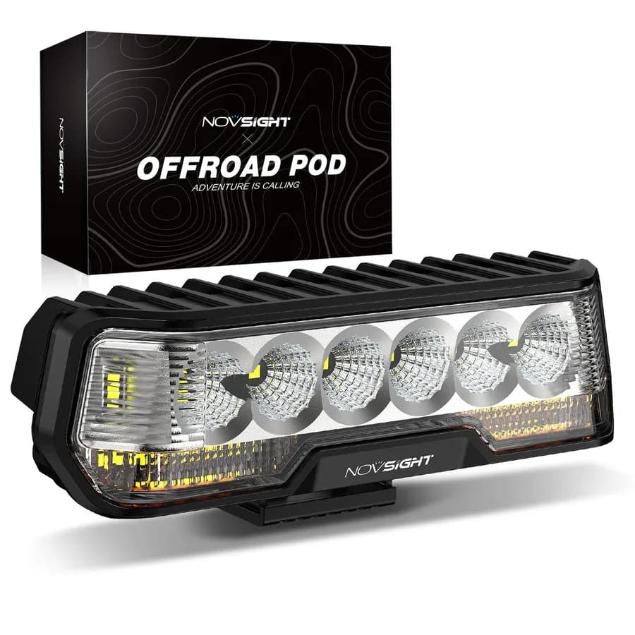 Reverse & Brake Light Bar Flood Beam