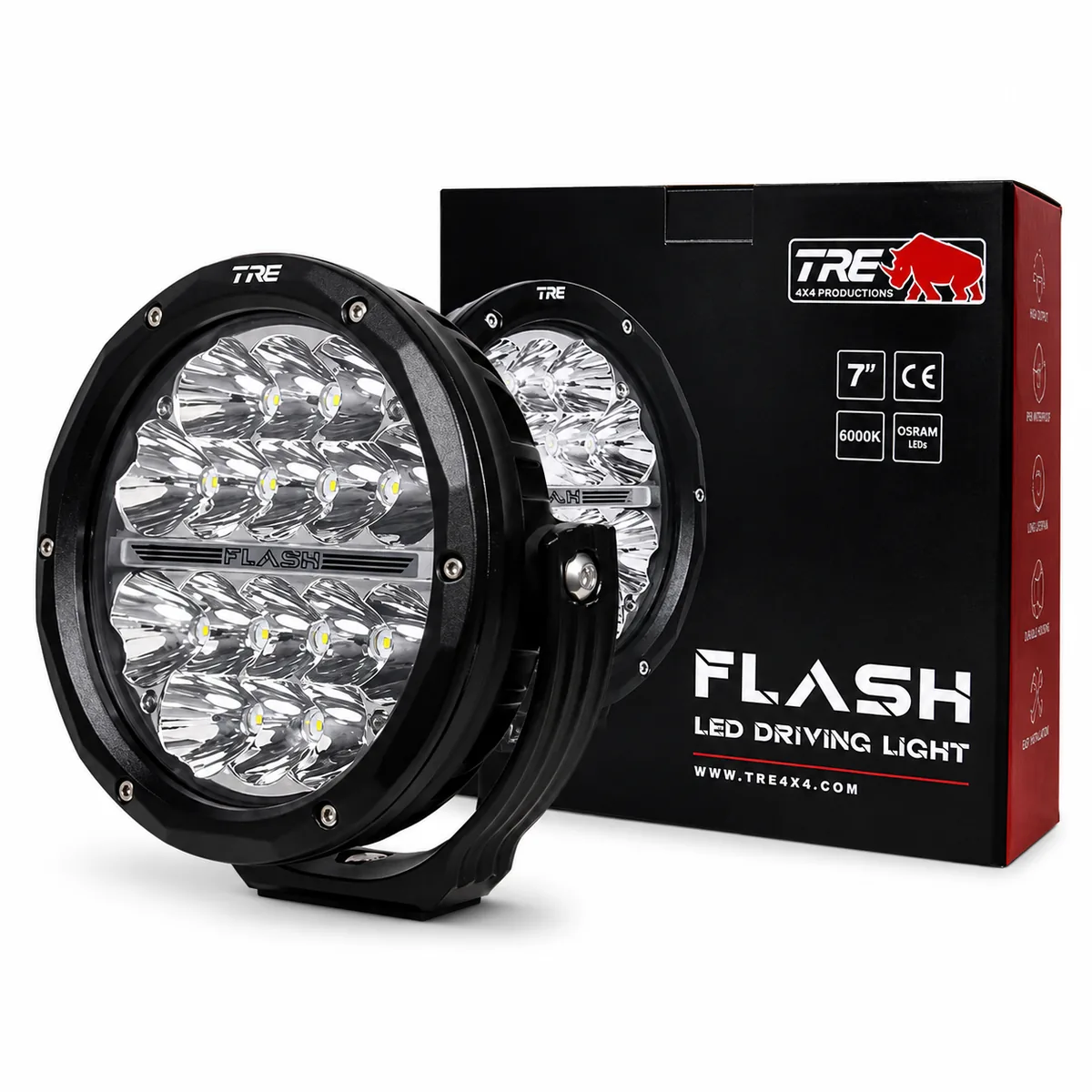 FLASH Series 7" Driving Light